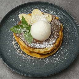 Pancakes with Chocolate & Banana